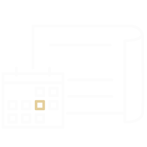 service-operationsicon illustration showing calendar and project chart