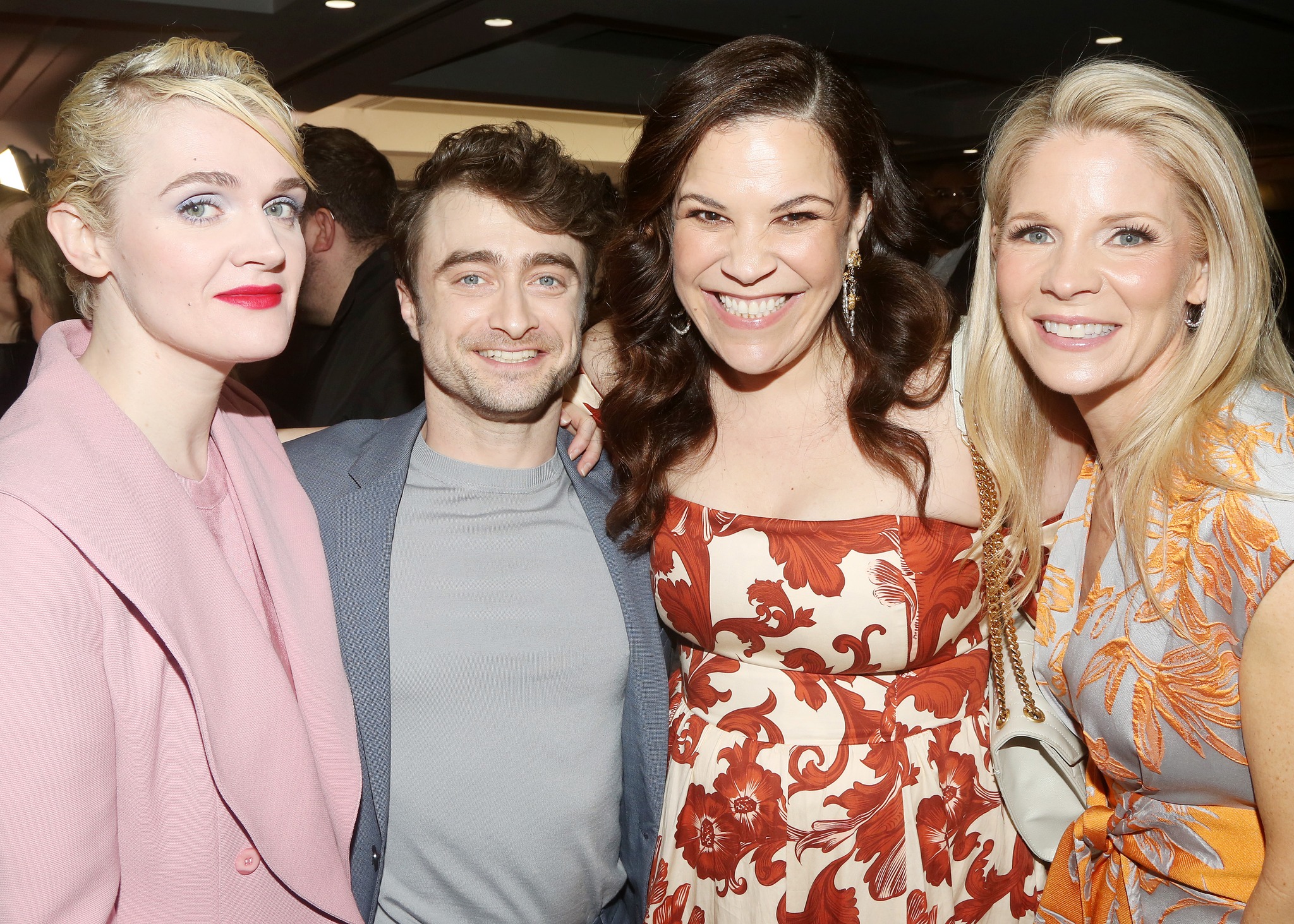 Danielle Radcliffe with three women smiling for photo The 90th Annual Drama League Awards, 2024