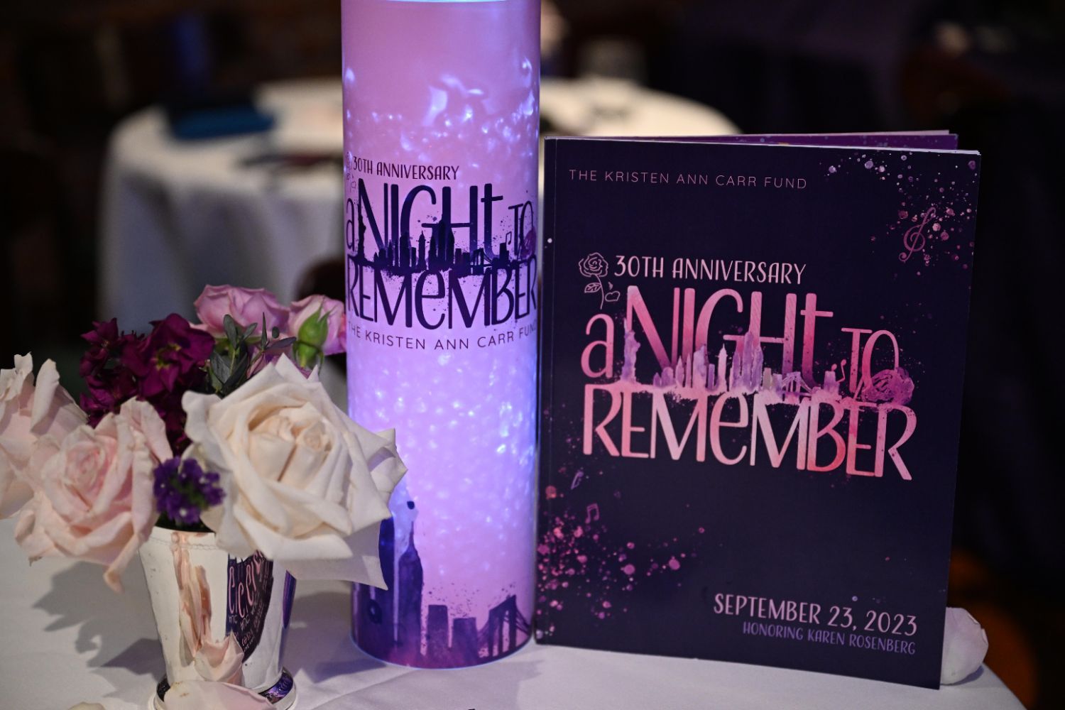 Table decoration A Night to Remember, 2023