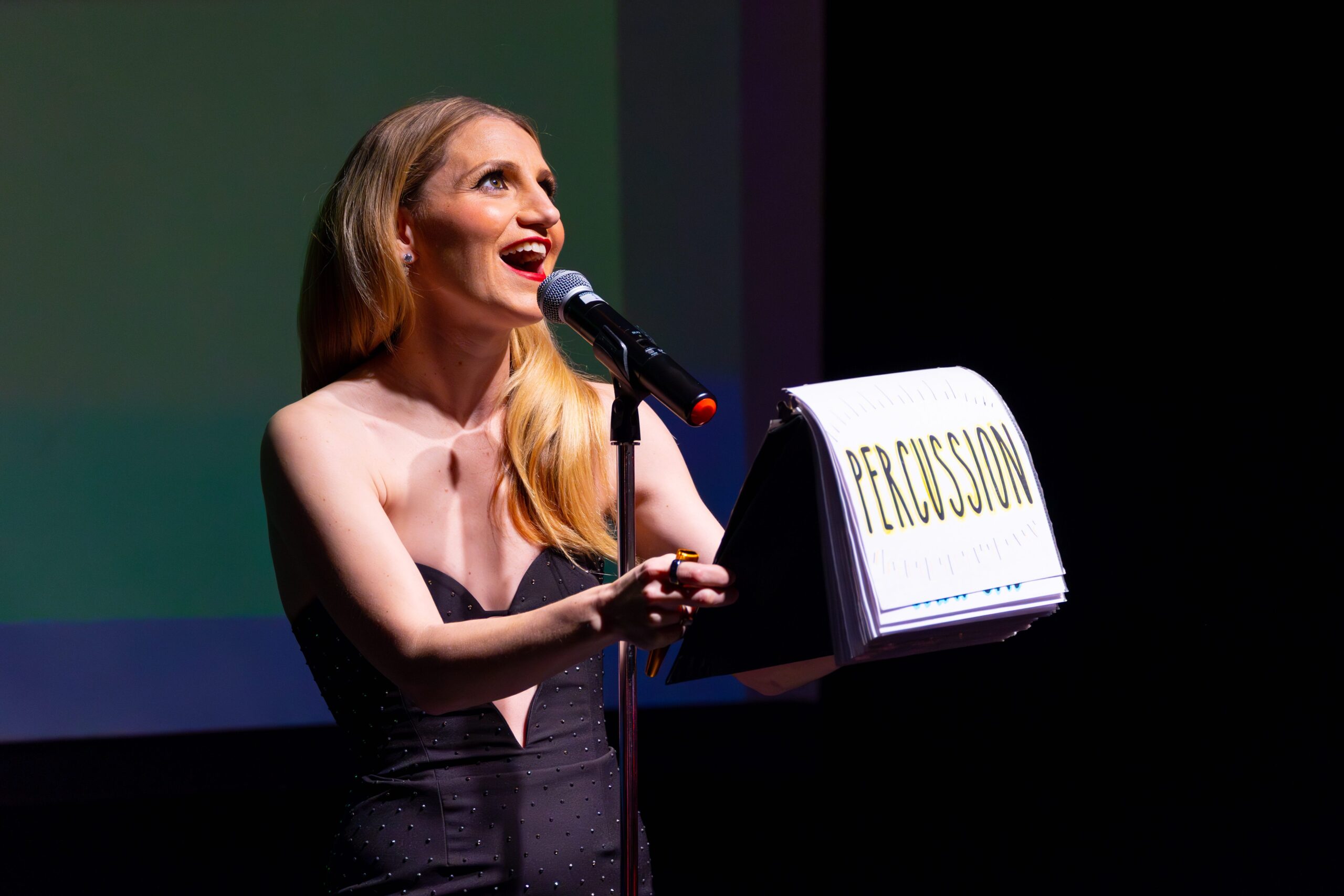 Woman performing Embrace the Season, A Drama League Gala Celebration, 2023