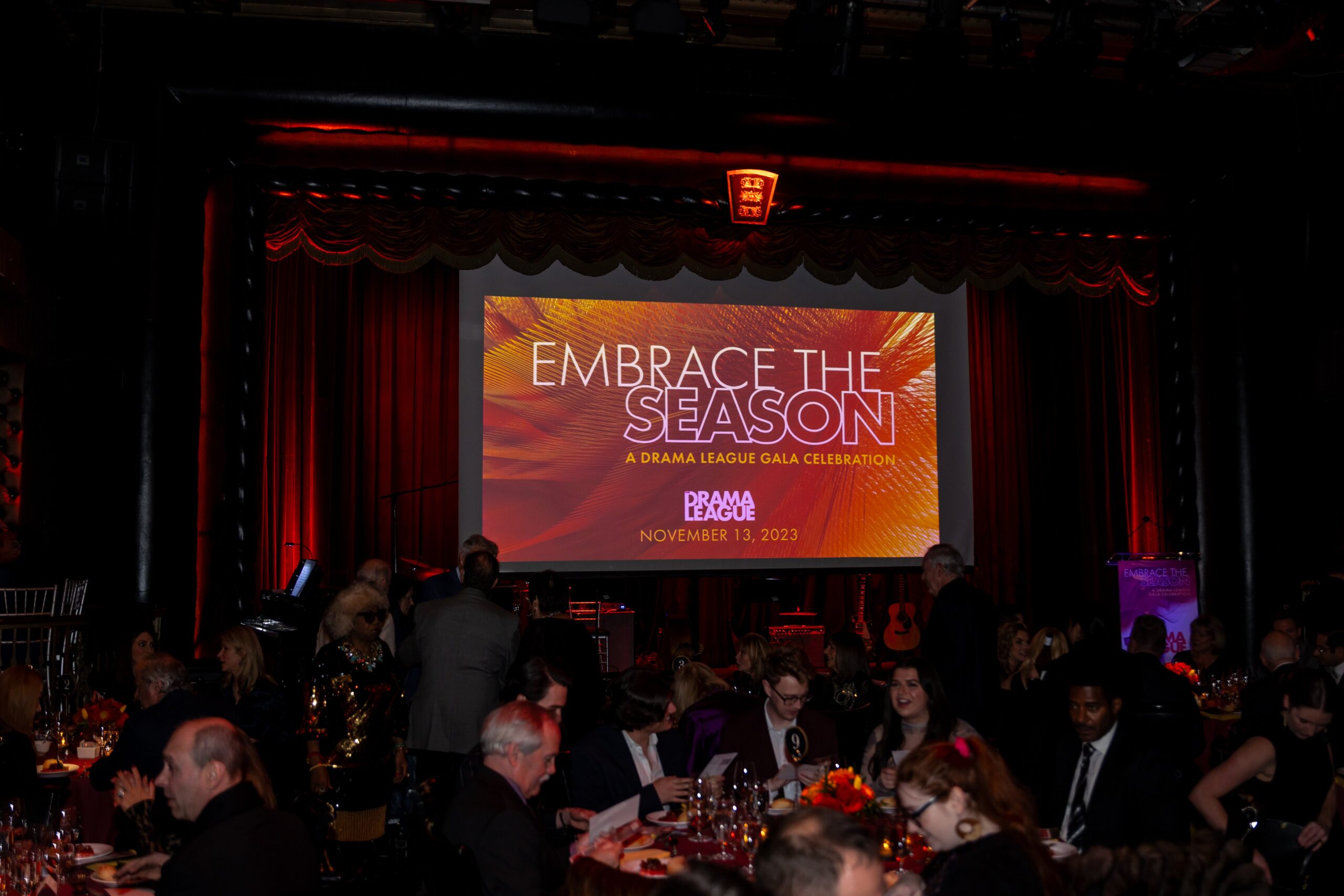Audience at Embrace the Season: A Drama League Gala Celebration, 2023